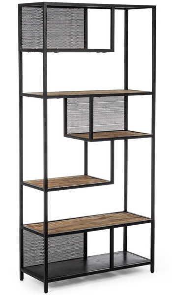 mutoni Scaffale libreria 6 ripiani Roderic  