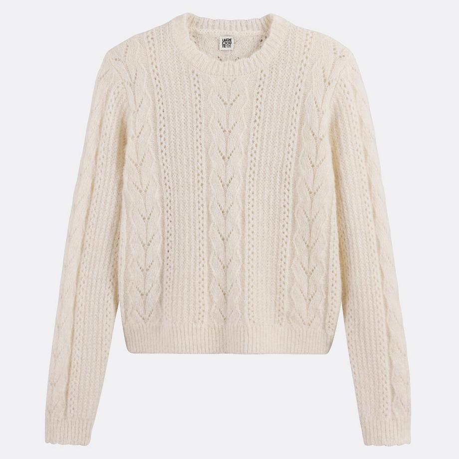 La Redoute Collections Pullover mit Ajourmuster  