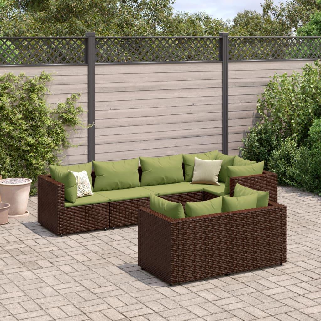 VidaXL Garten lounge set poly-rattan  