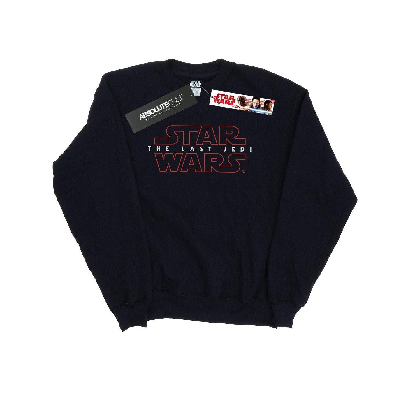 Image of The Last Jedi Logo Sweatshirt Damen Schwarz L
