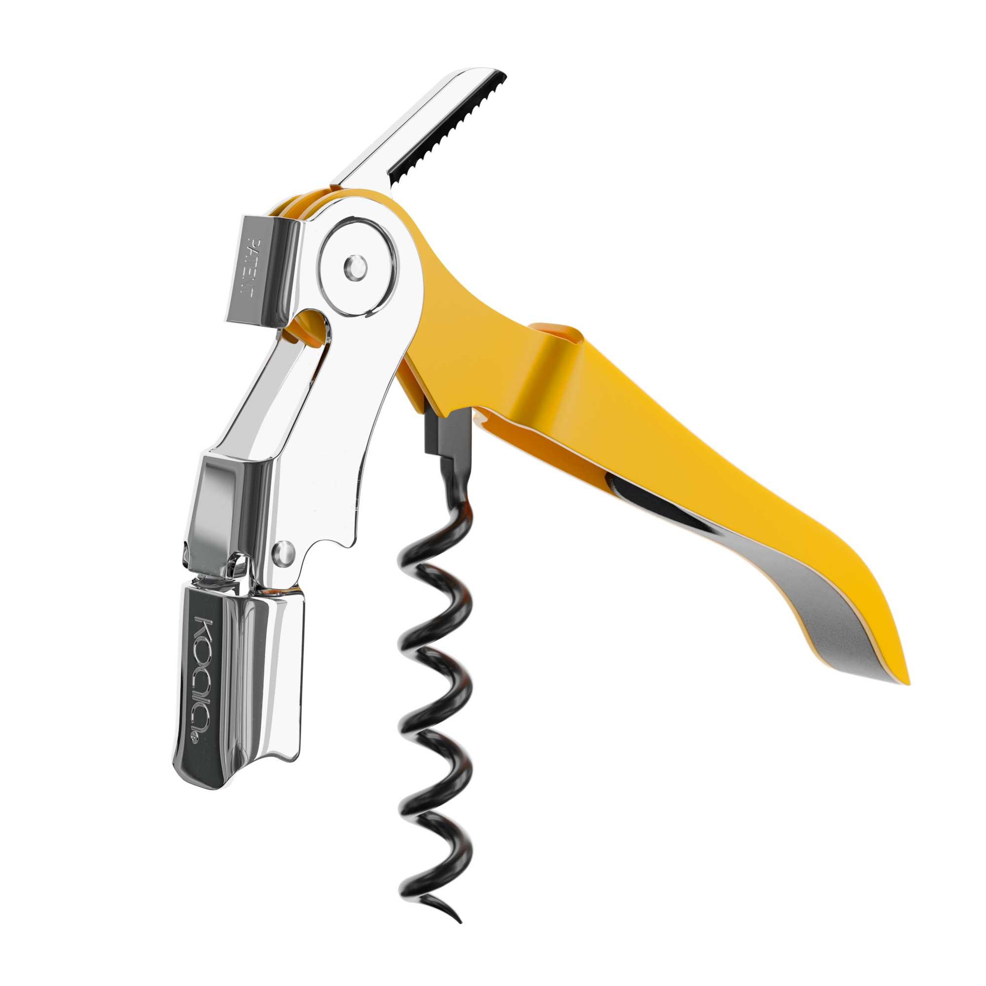 Image of Professioneller AC-Korkenzieher, Gelb Professioneller AC-Korkenzieher, Gelb