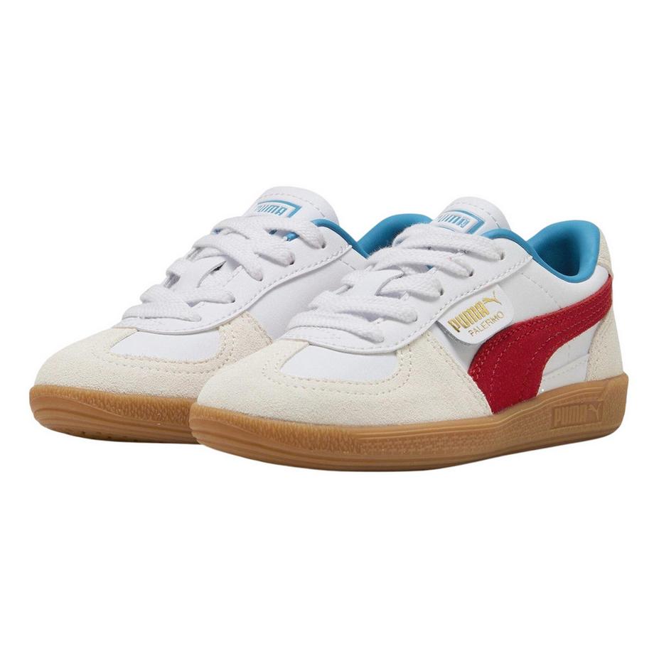 Palermo Scarpe Sportive Pelle Taglio Basso Piatta