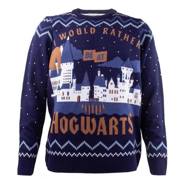 Image of Rather Be At Hogwarts Pullover Herren Marine M