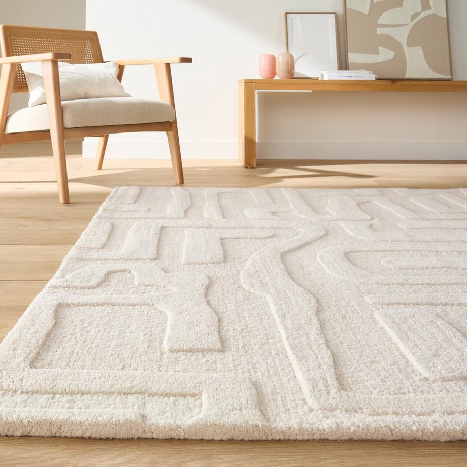 La Redoute Intérieurs Tapis motifs graphiques 100% laine  