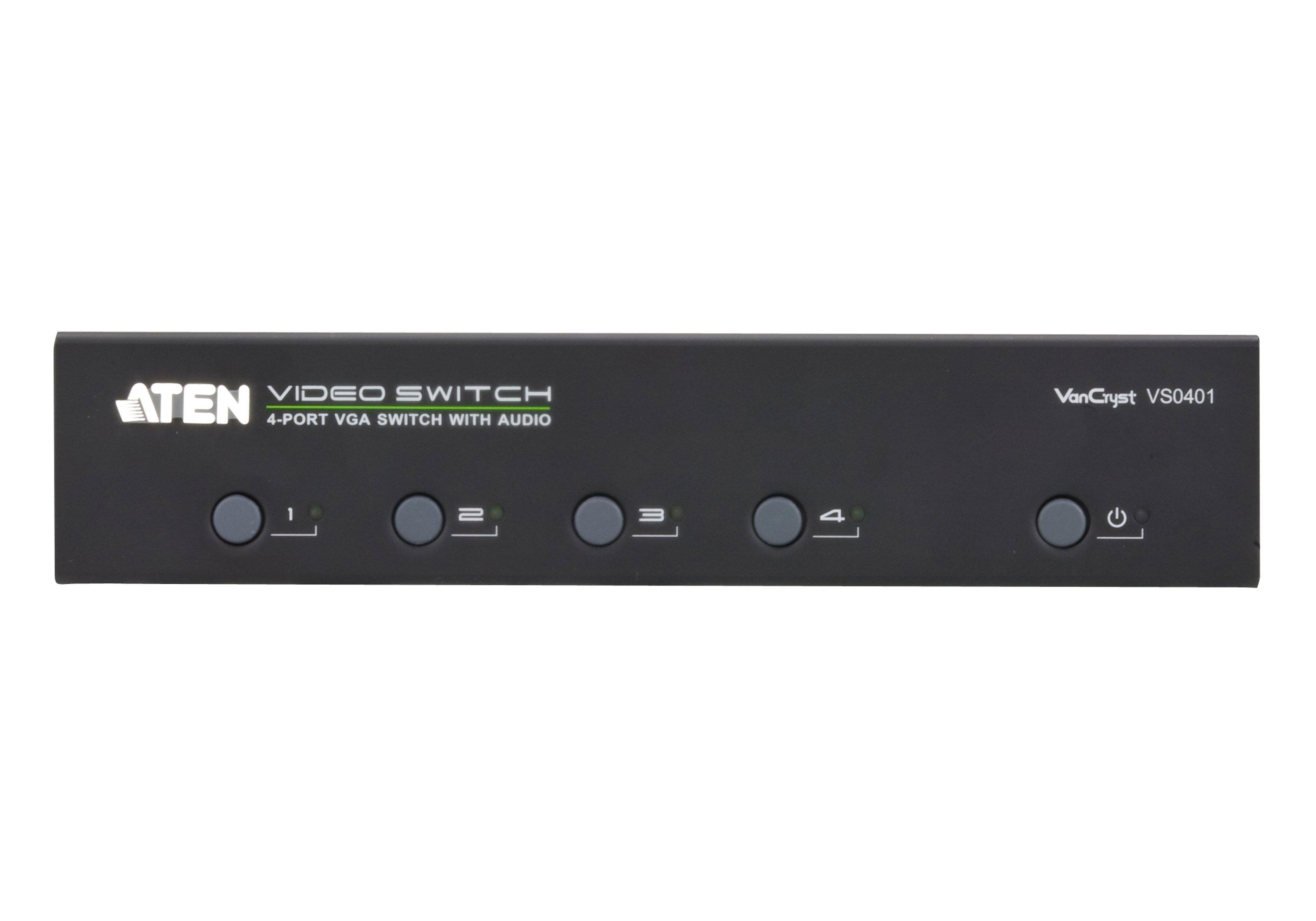 ATEN  Port VGA Audio/Video Switch 