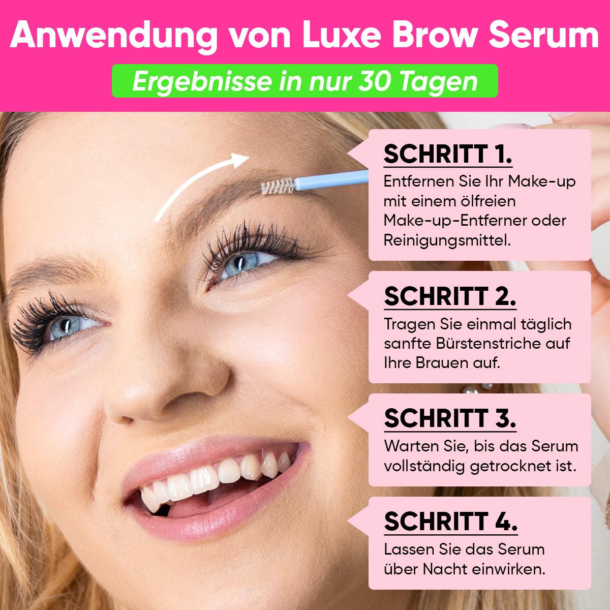 âme pure  LUXE BROW | Augenbrauenserum- Wachstumsserum für vollere und dickere Brauen 