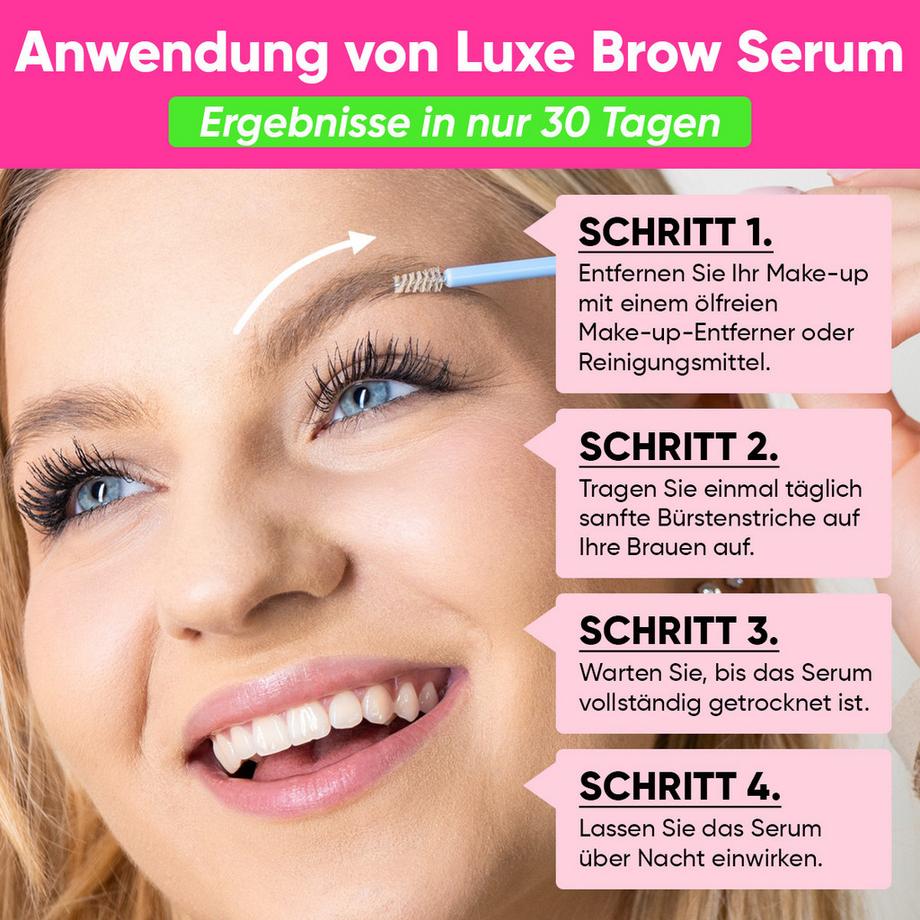 âme pure  LUXE BROW | Augenbrauenserum- Wachstumsserum für vollere und dickere Brauen 