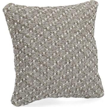 Housse de coussin d'extérieur Bhajan gris 45x45