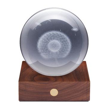 Lampe dent de lion 3D Gingko Design