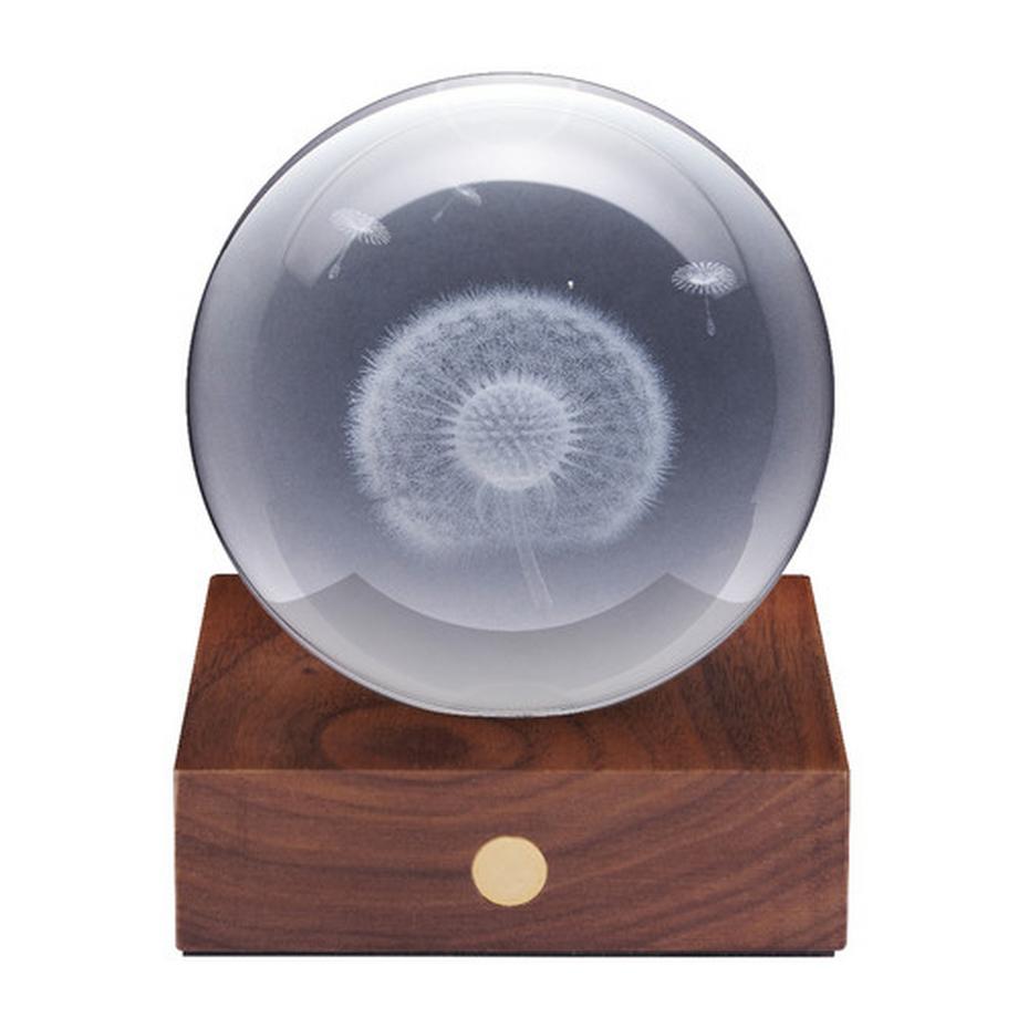 Lampe dent de lion 3D Gingko Design