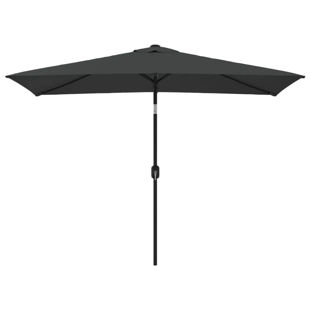 VidaXL - ombrellone, One Size, Grigio
