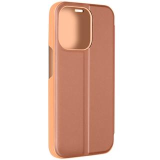 Avizar  Étui Miroir iPhone 15 Pro Rose Gold 