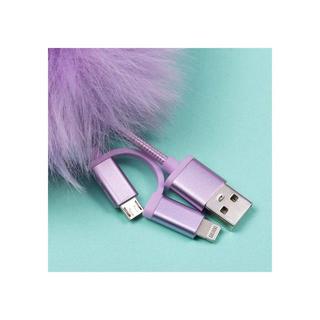 PUSHEEN  Tech 3in1 USB Ladekabel "PomPom" 