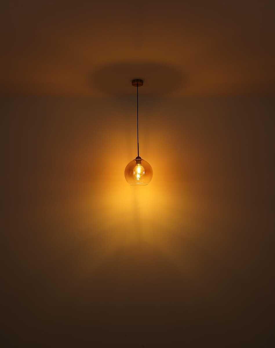 mutoni light Suspension Jamessa métal laiton mat 6xE27  