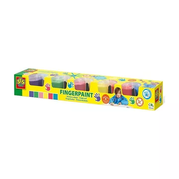 SES Creative Fingerfarben 6 Farben