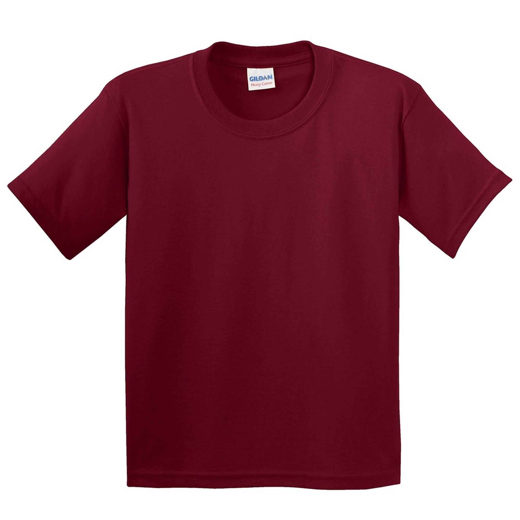 Image of Tshirt (2 Stückpackung) Jungen Dunkelrot L