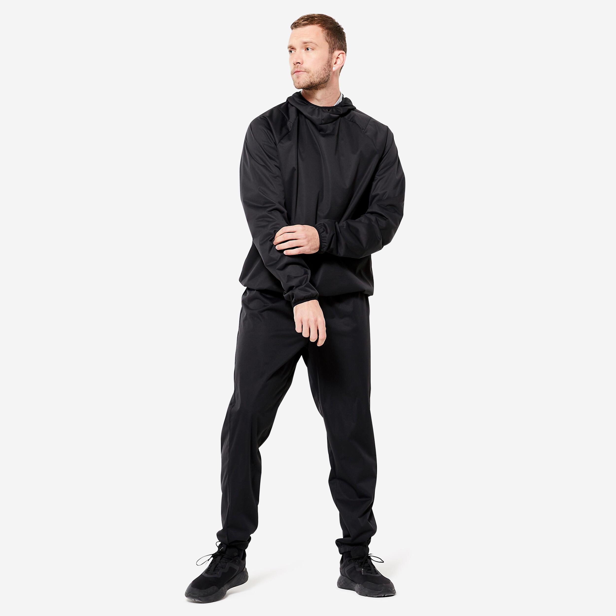 Image of Schwitzanzug - Sweating Unisex Schwarz Leicht 52/2XL