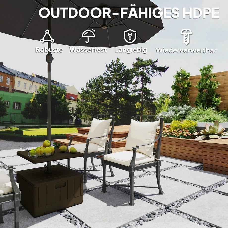 Outsunny Porte-parapluie  