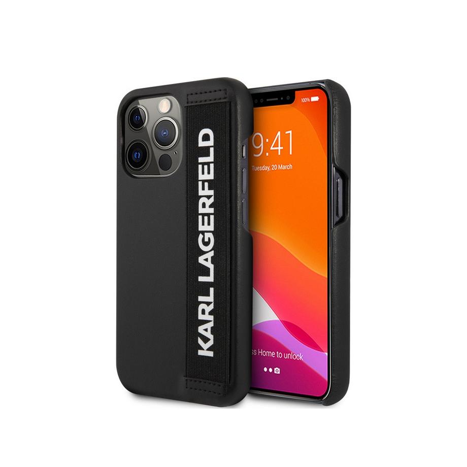 KARL LAGERFELD  Hülle Apple iPhone 13 Pro Elastic Strap 