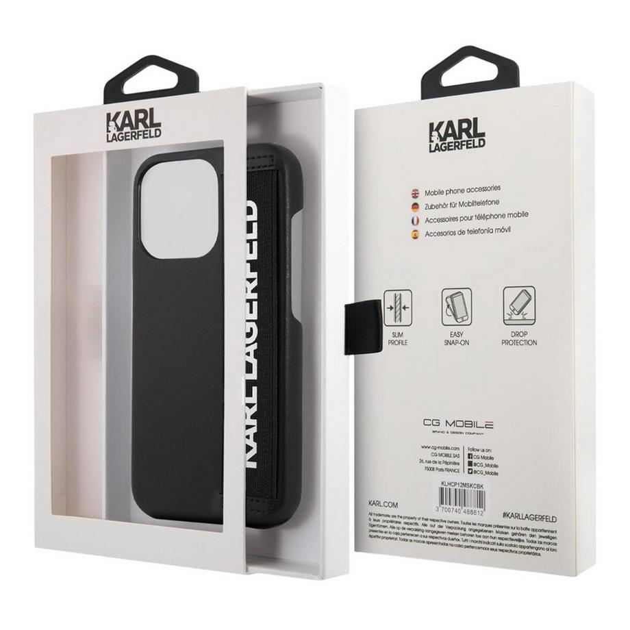 KARL LAGERFELD  Hülle Apple iPhone 13 Pro Elastic Strap 