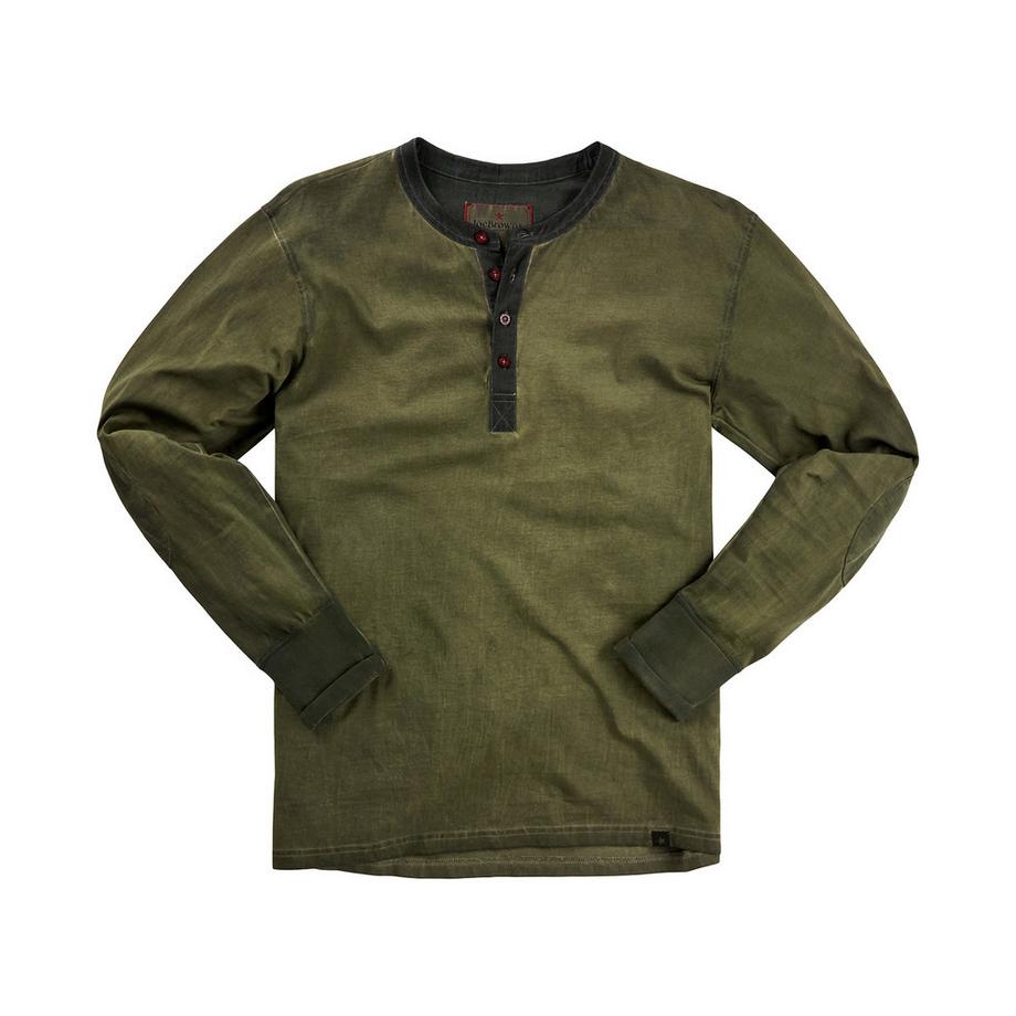 Joe Browns Henley Manches Longues Délavé Acide  