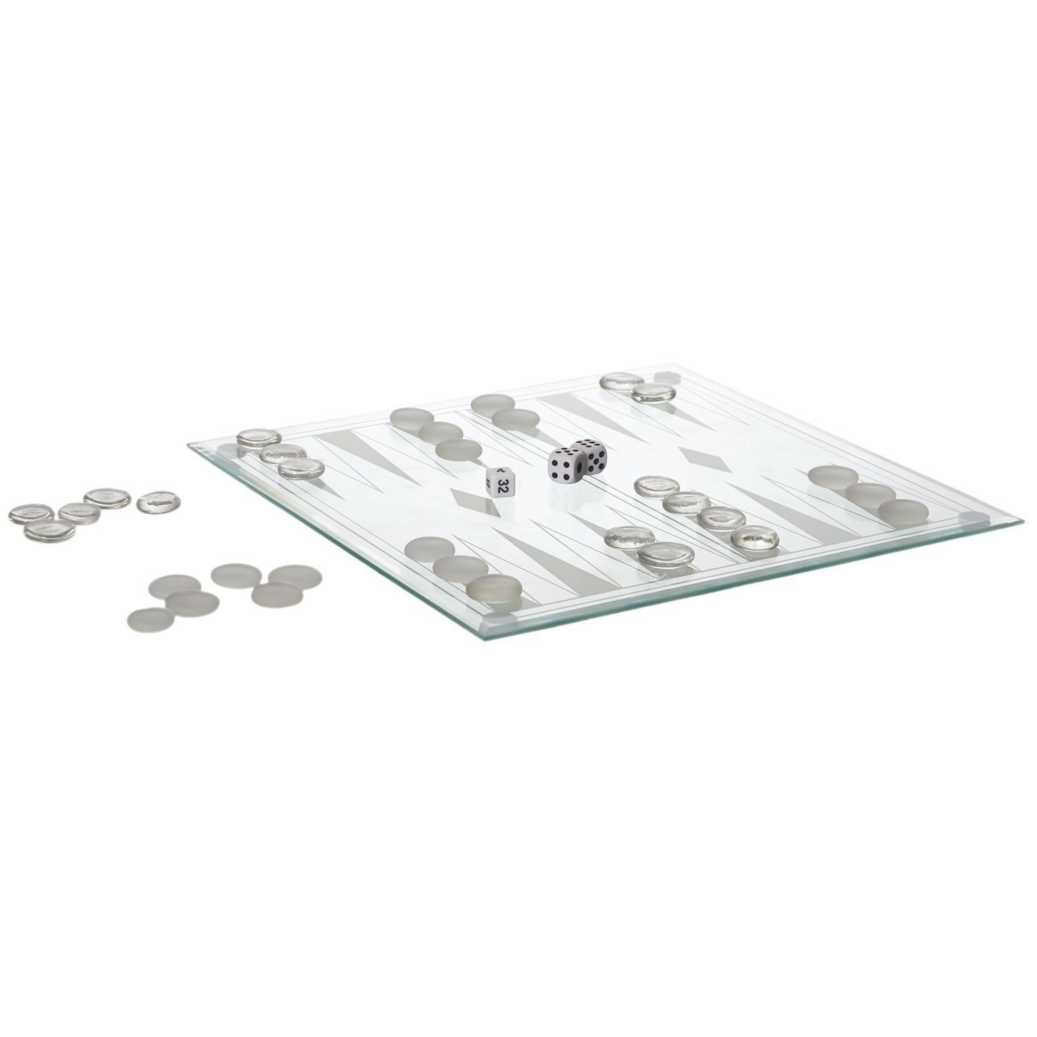 Image of Backgammon-Spiel im Glas