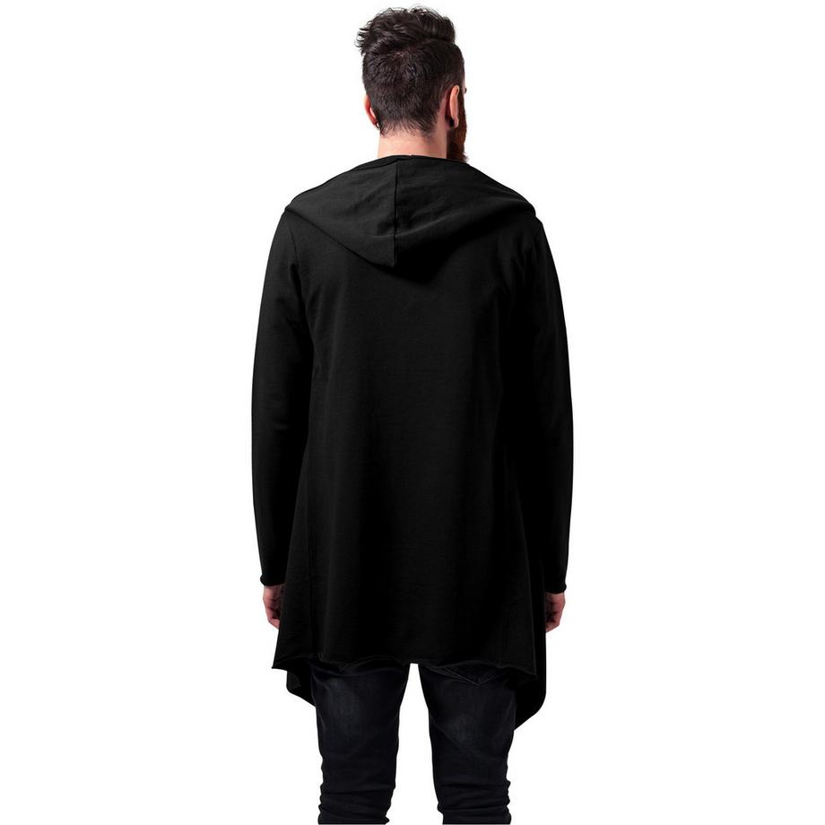 URBAN CLASSICS Lange Strickjacke mit Kapuze  