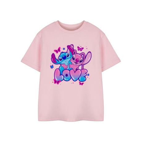 Lilo & Stitch  Love TShirt  kurzärmlig 