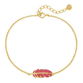 Glanzstücke München  Femme Bracelet Plume 