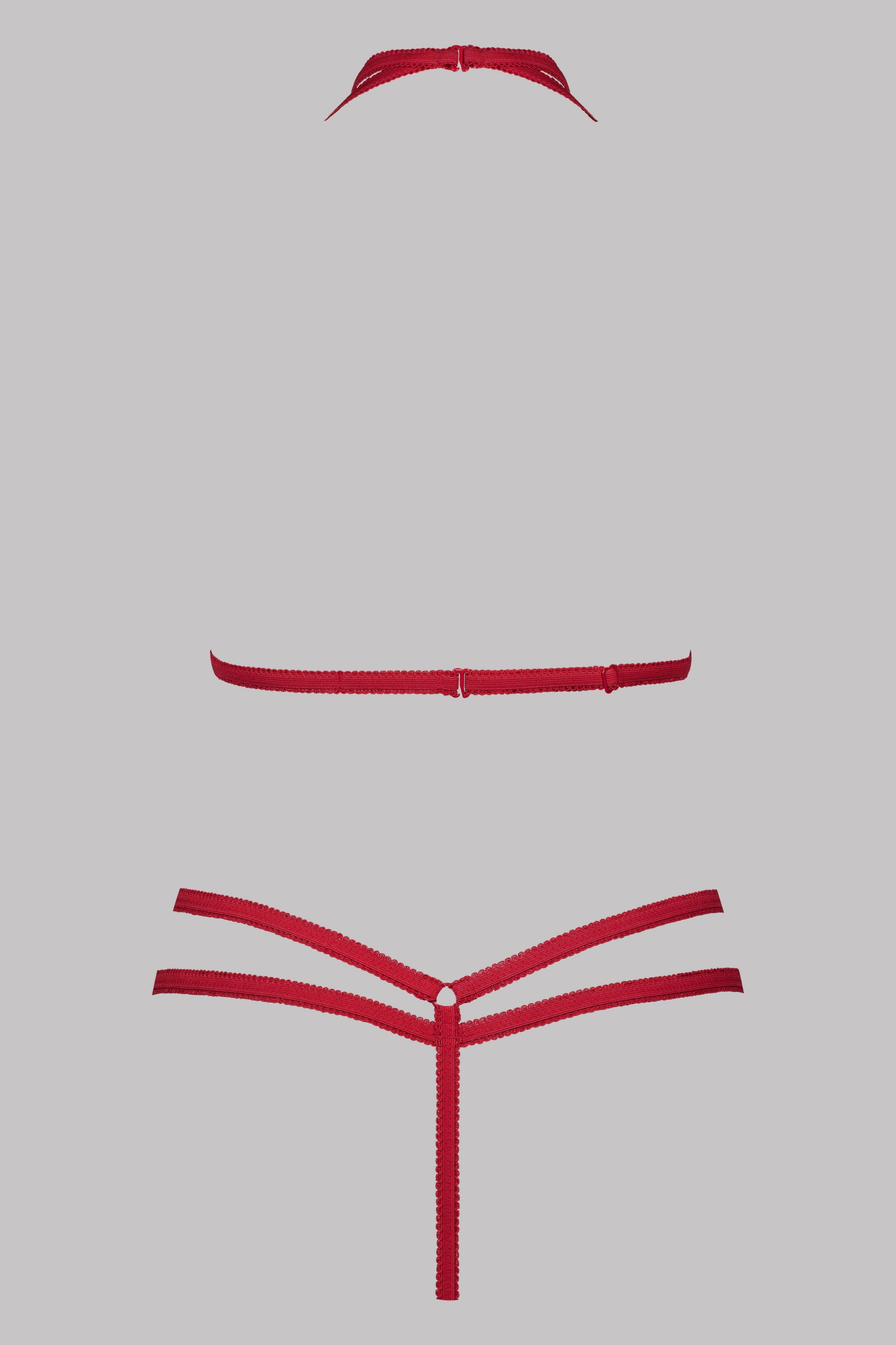 MAISON CLOSE  Harness mit string - Le Petit Secret 