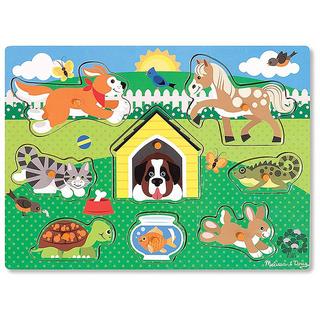 Melissa & Doug  Puzzle Haustiere (8Teile) 