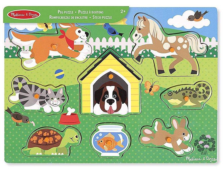 Melissa & Doug  Puzzle Haustiere (8Teile) 