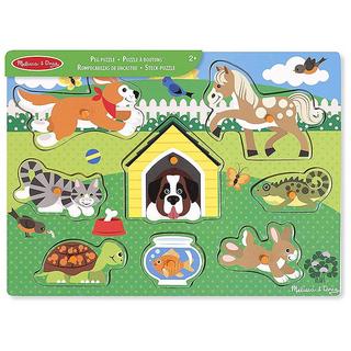 Melissa & Doug  Puzzle Haustiere (8Teile) 