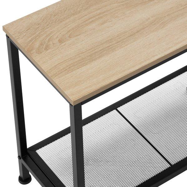 Tectake Table d’appoint FILTON 60x30,5x60,5cm  