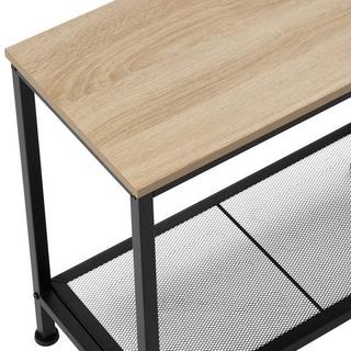 Tectake Table d’appoint FILTON 60x30,5x60,5cm  