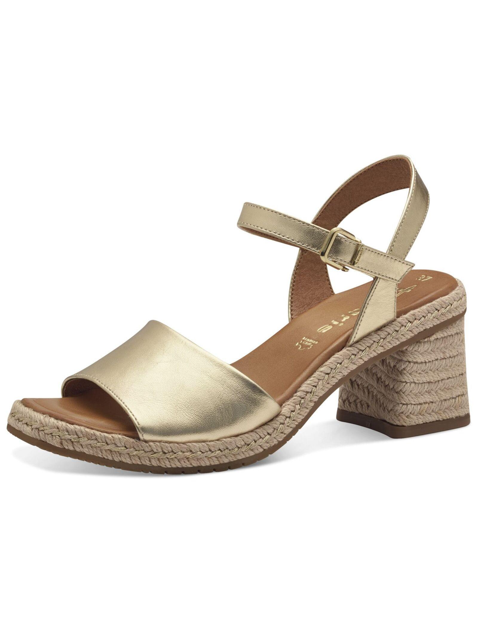 Image of Sandalen 1-28358-42 Damen Gold 38