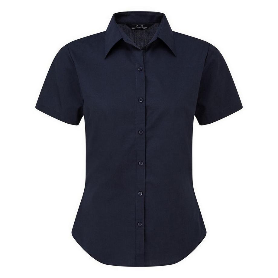 PREMIER Camicia da Lavoro Blusa Popeline Maniche Corte  