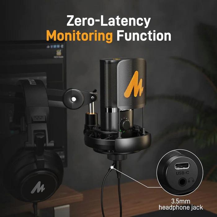 Maono  PM450S USB Mikrofon für Studioaufnahmen & Podcasting 