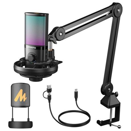 Maono  PM450S USB Mikrofon für Studioaufnahmen & Podcasting 