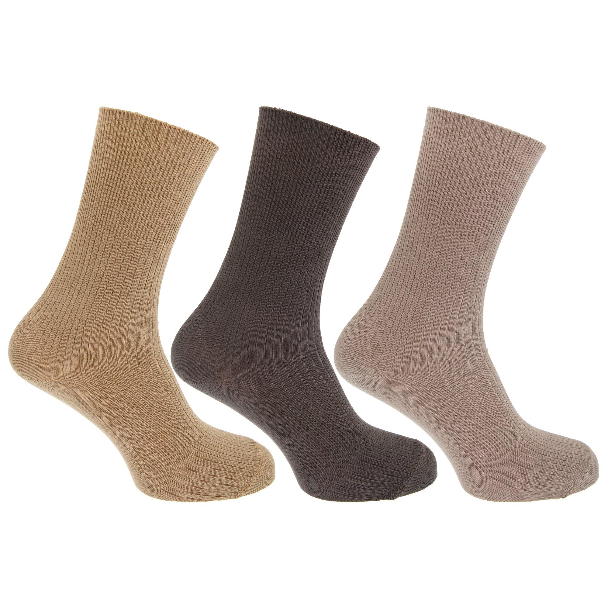 Image of Socken Mit Bambusanteil, 3erpack Herren Multicolor 39-43