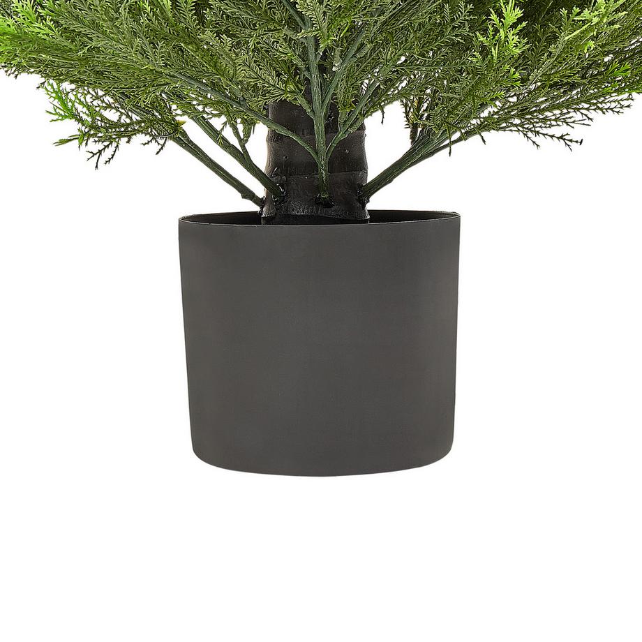 Beliani Pianta artificiale en Materiale sintetico  CEDAR TREE  