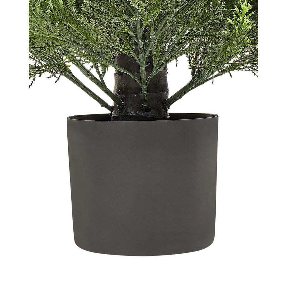 Beliani Pianta artificiale en Materiale sintetico  CEDAR TREE  