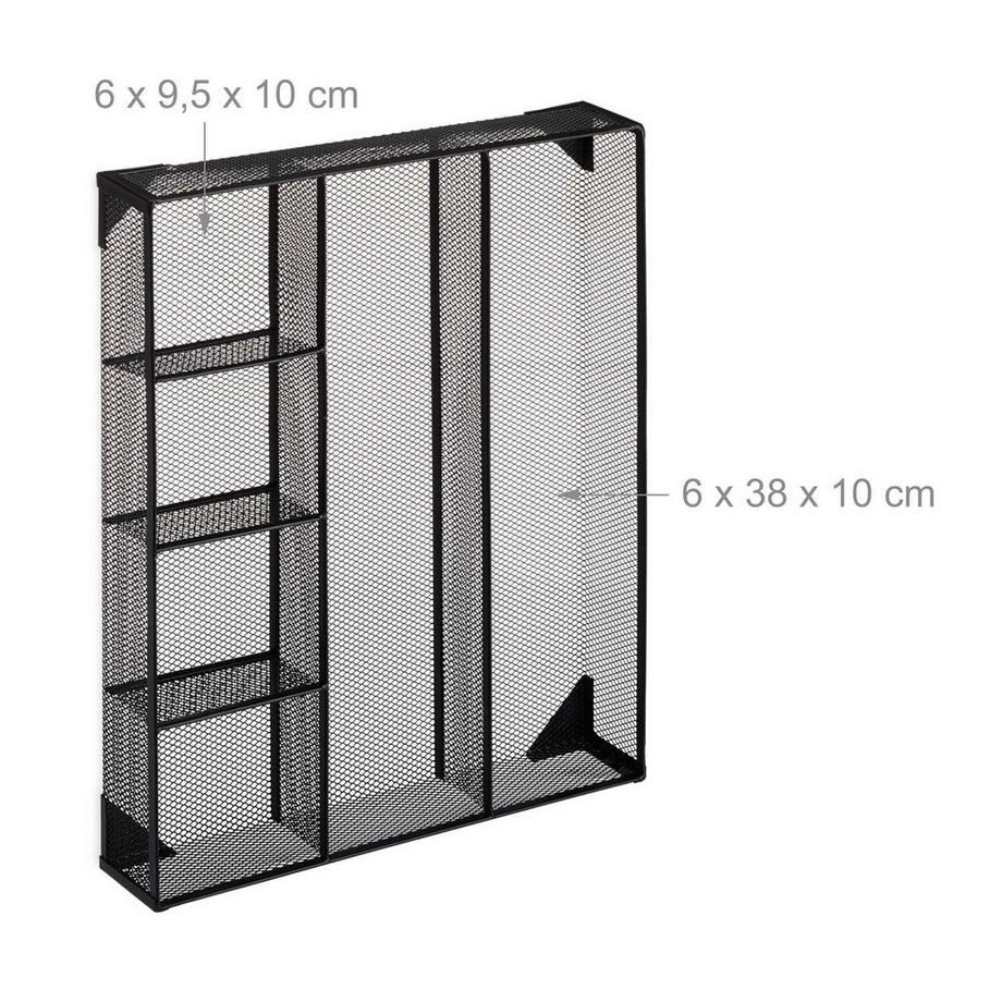 B2X Schreibtisch-Organizer Metall Groß  