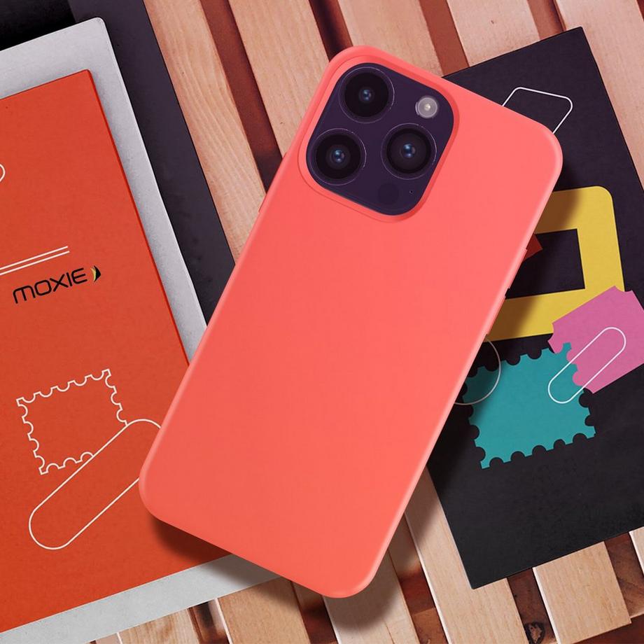 Avizar  Moxie Hülle iPhone 14 Pro Max Lachsrosa 