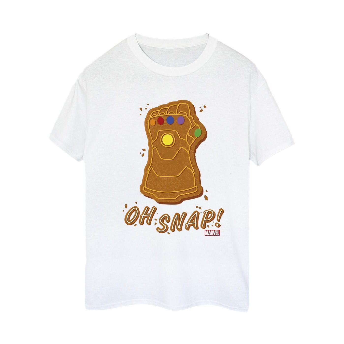 Image of Thanos Oh Snap Tshirt Damen Weiss 4XL