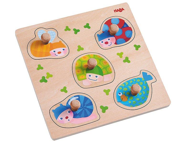 Image of Greifpuzzle Bunte Tiere