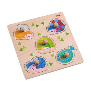 HABA  HABA Puzzle Animaux multicolores 