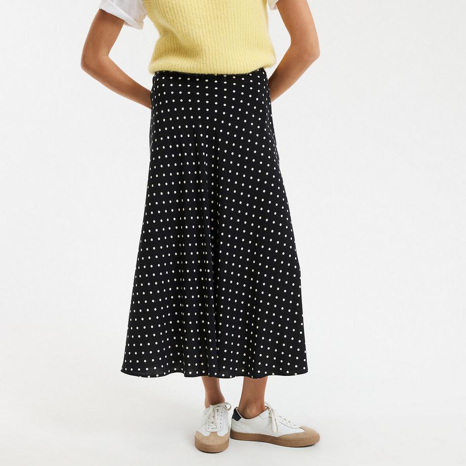 La Redoute Collections Gonna svasata stampa a pois  