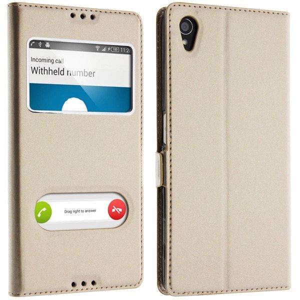 Image of Sony Xperia Z5 Flip-Schutzhülle – Golden