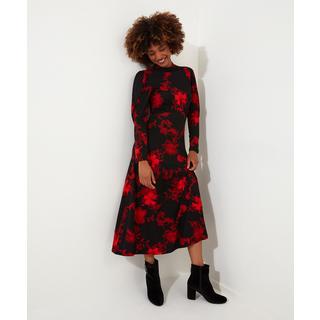 Joe Browns  PETITE Robe Jersey Florale Col Montant 